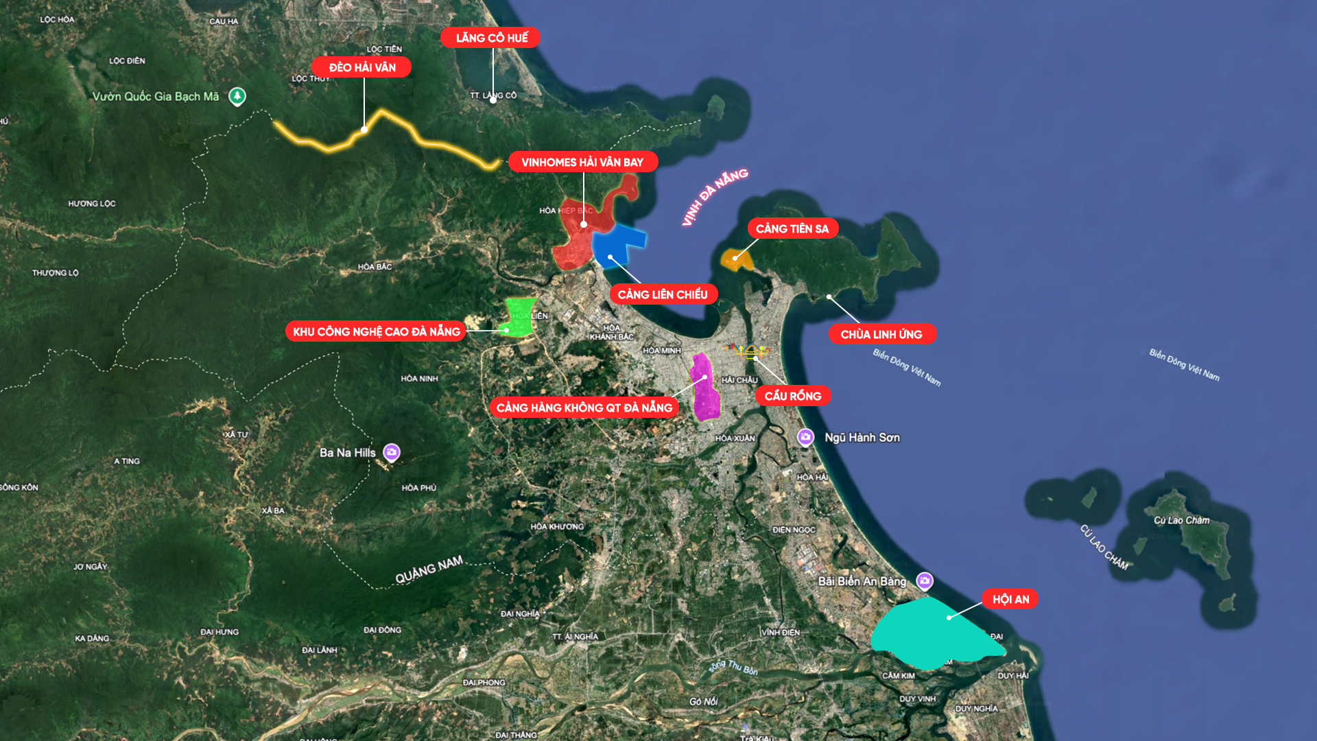 Vị trí Vinhomes Làng Vân