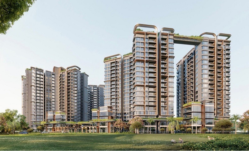 Gamuda Land cất nóc hai tòa tháp cuối cùng của dự án Eaton Park