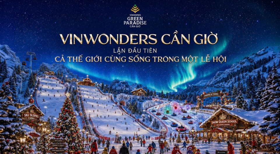 Vinwonders cần giờ - lần đầu tiên, cả thế giới cùng sống trong một lễ hội