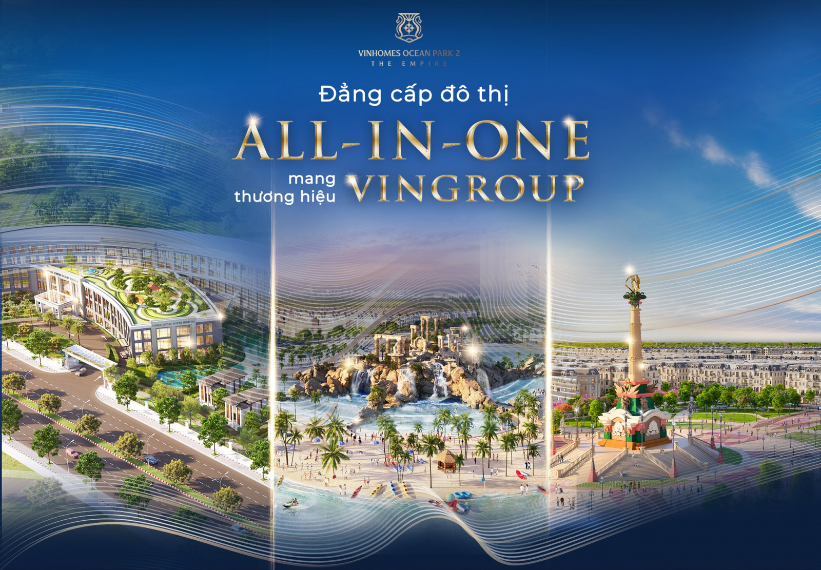 Không gian thấp tầng Đảo Dừa Vinhomes Ocean Park 2
