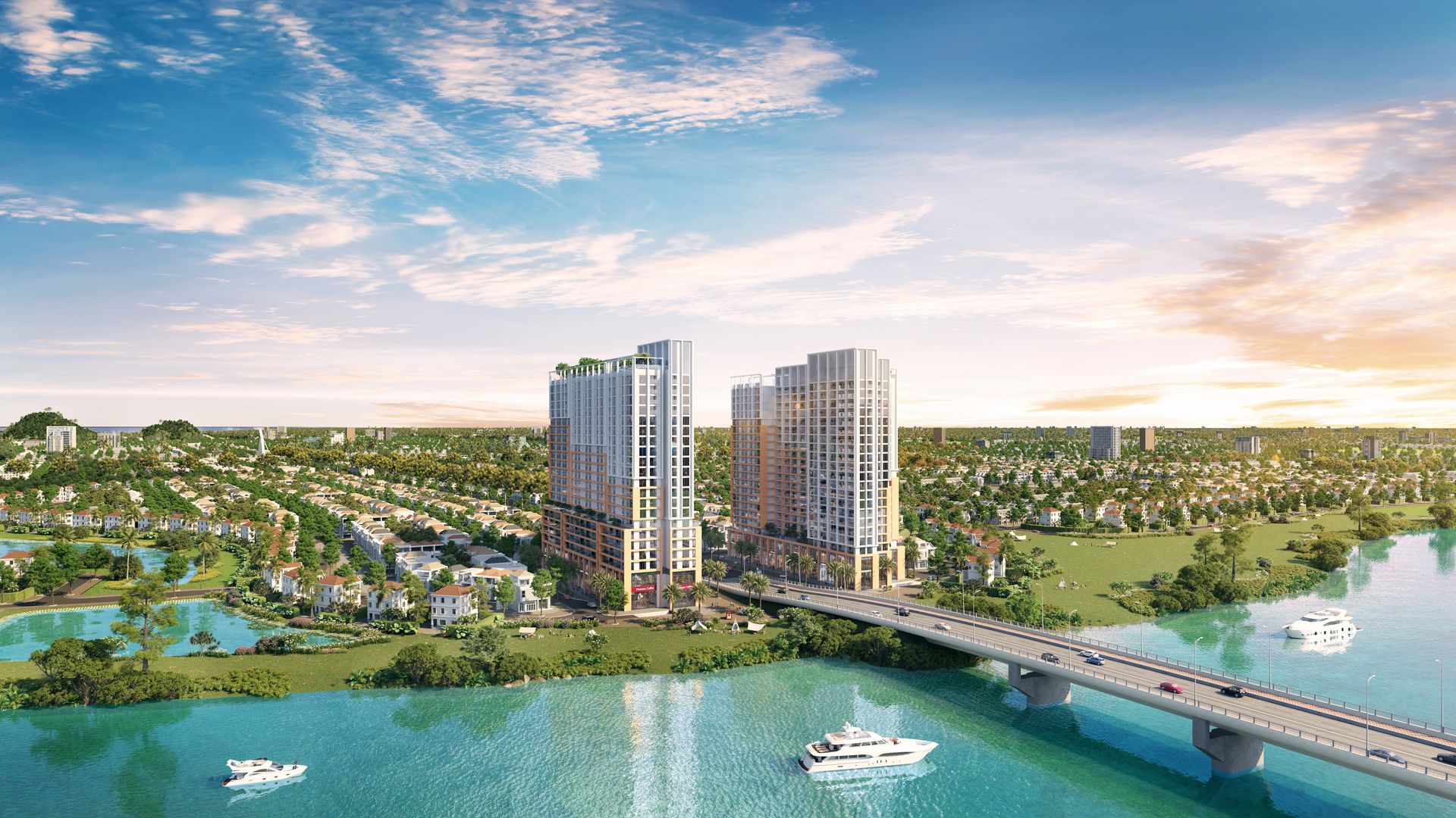 Tổng thể Sun Spana Tower