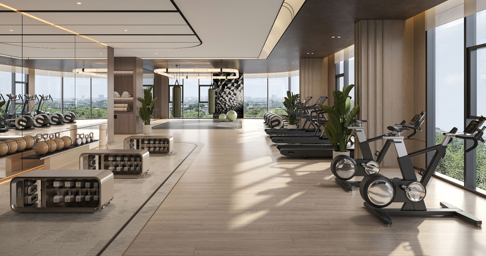 Phòng Gym & Yoga Masteri Park Place