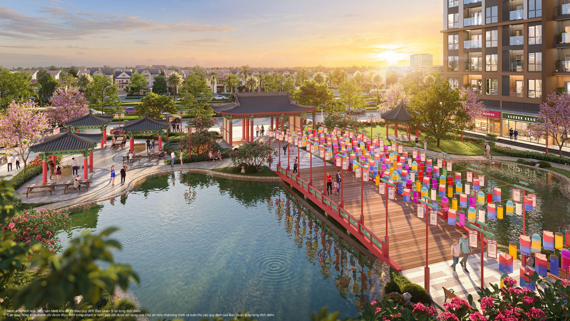 Hồ cảnh quan Vinhomes Star City
