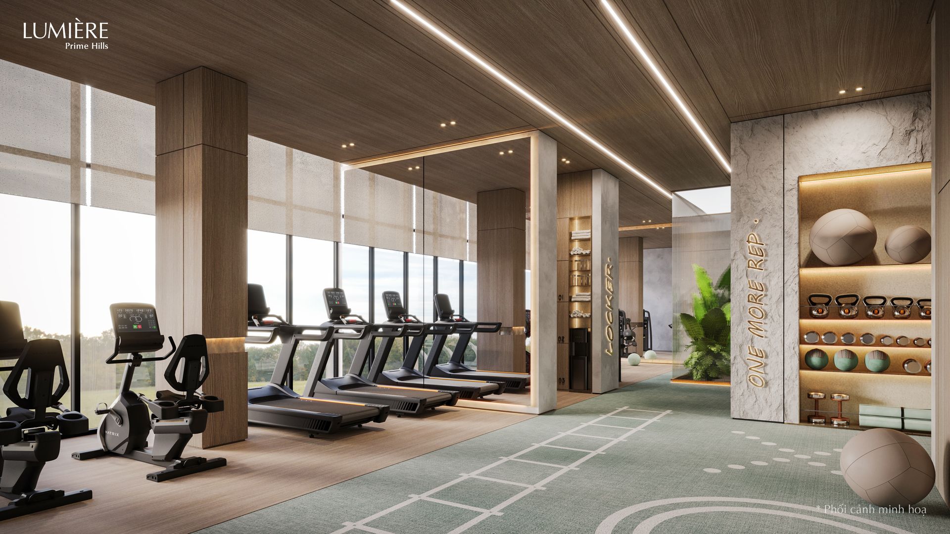 Phòng Gym Masterise Homes Cổ Loa