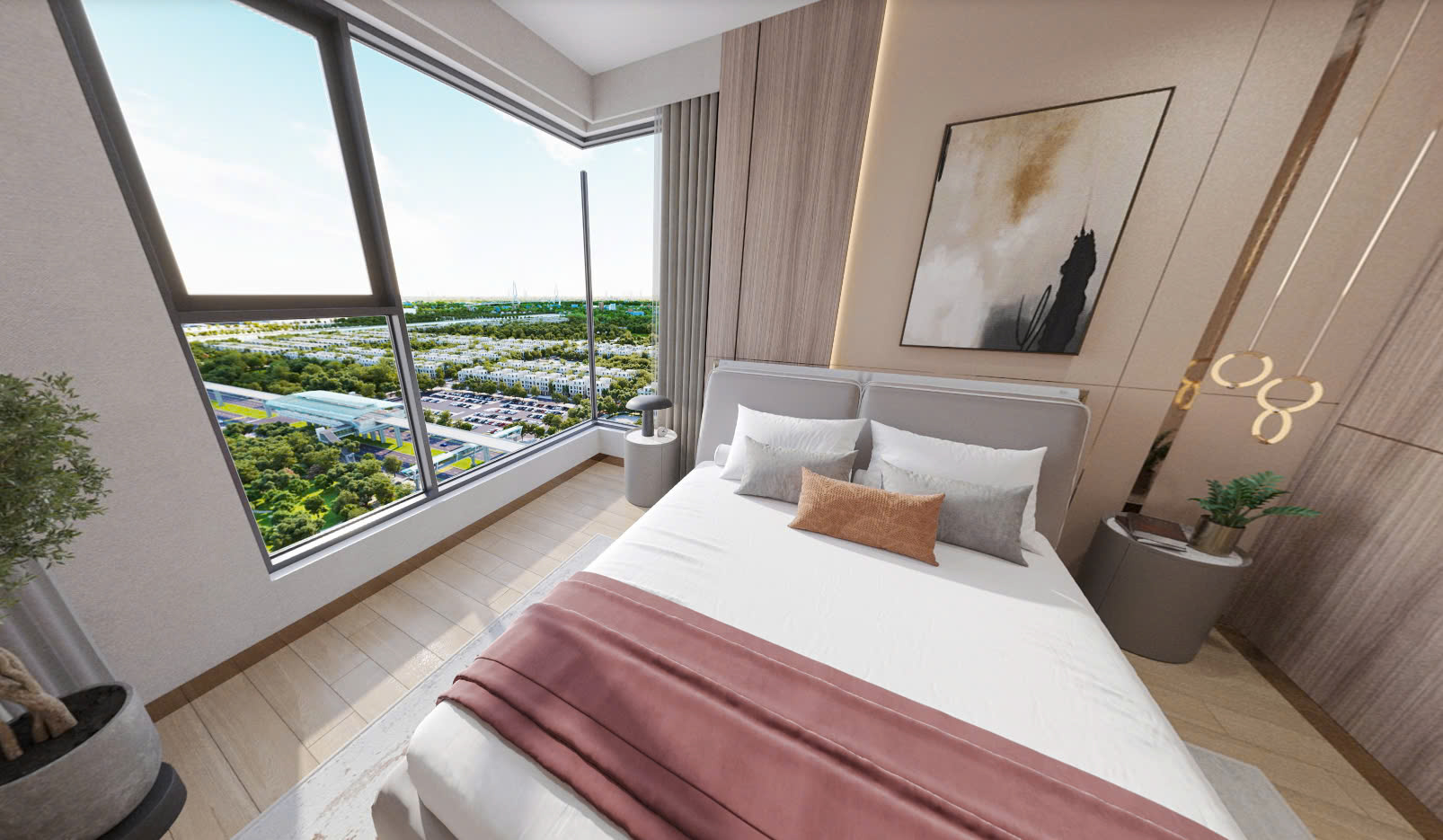 Mặt bằng căn hộ 3PN Masteri Grand Avenue