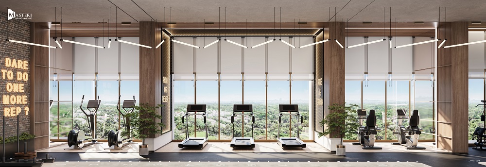 Phòng gym Masteri Grand Avenue