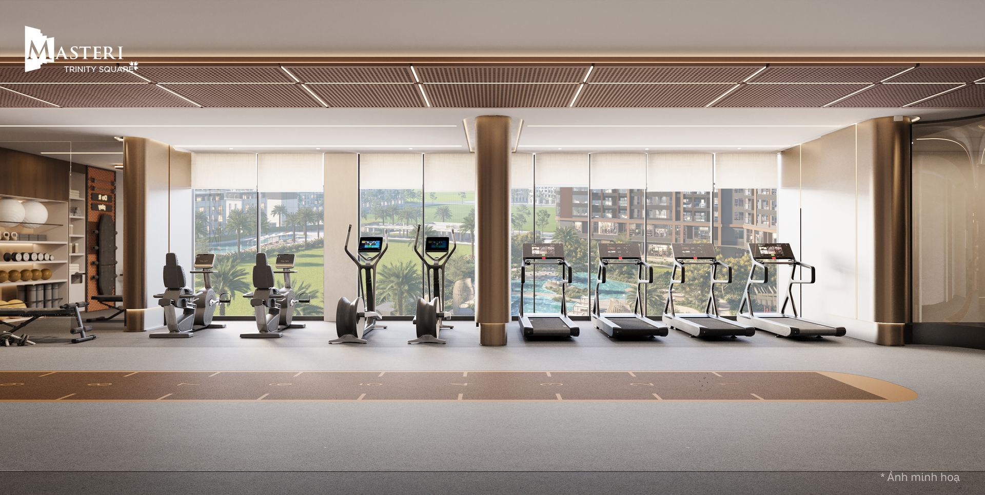 Gym Masteri Trinity Square