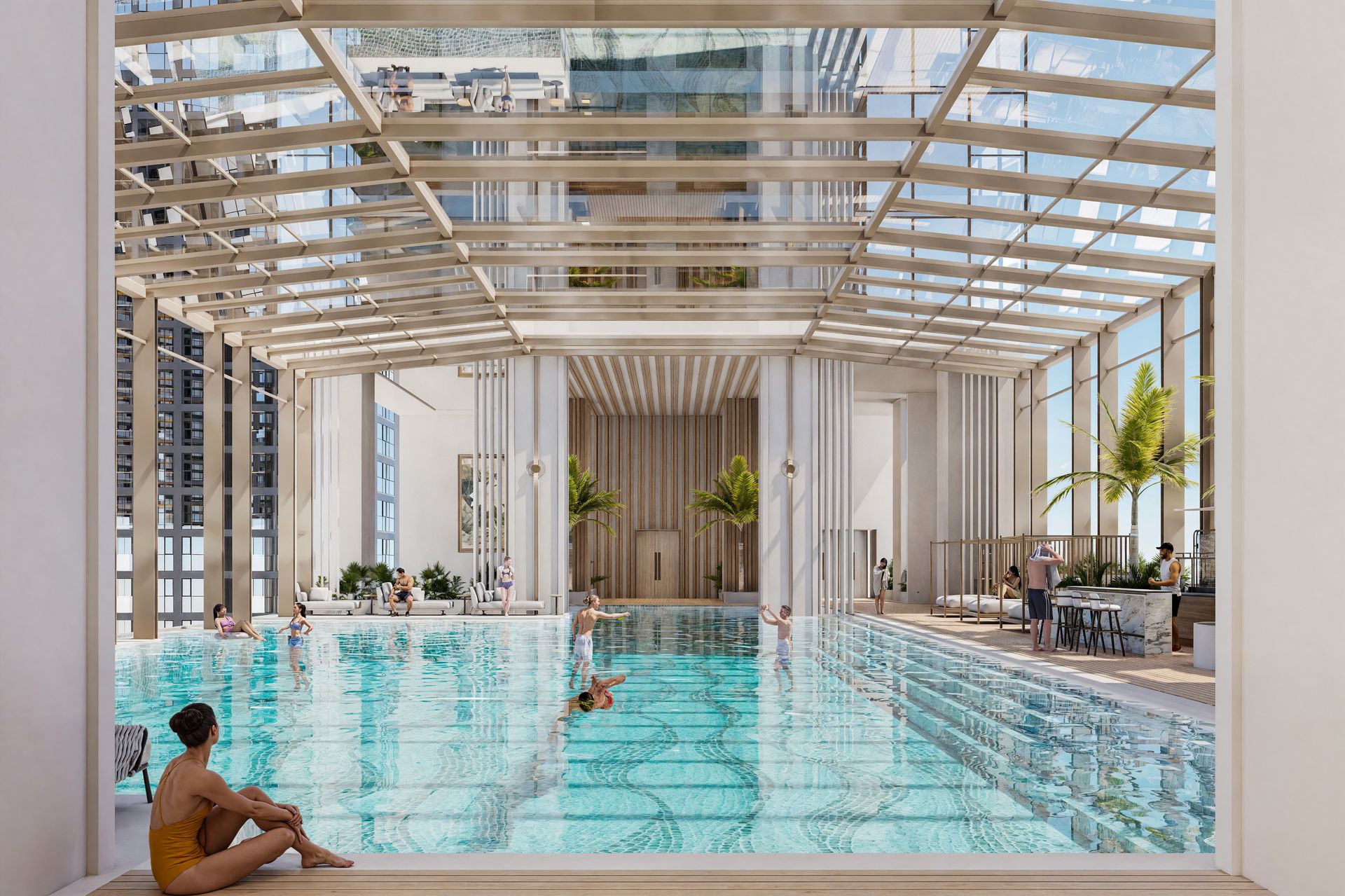 Bể bơi Sun Feliza Suites