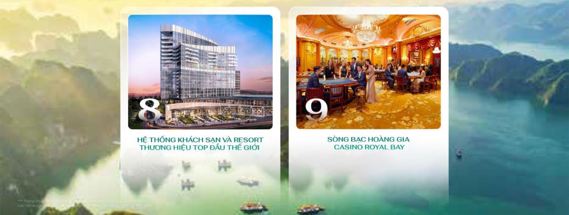 HỆ THỐNG KHÁCH SẠN, RESORT & SÒNG BẠC HOÀNG GIA CASINO ROYAL BAY