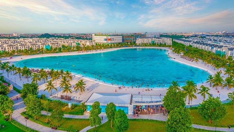 Biển nhân tạo Crystal Lagoon 6,1 ha