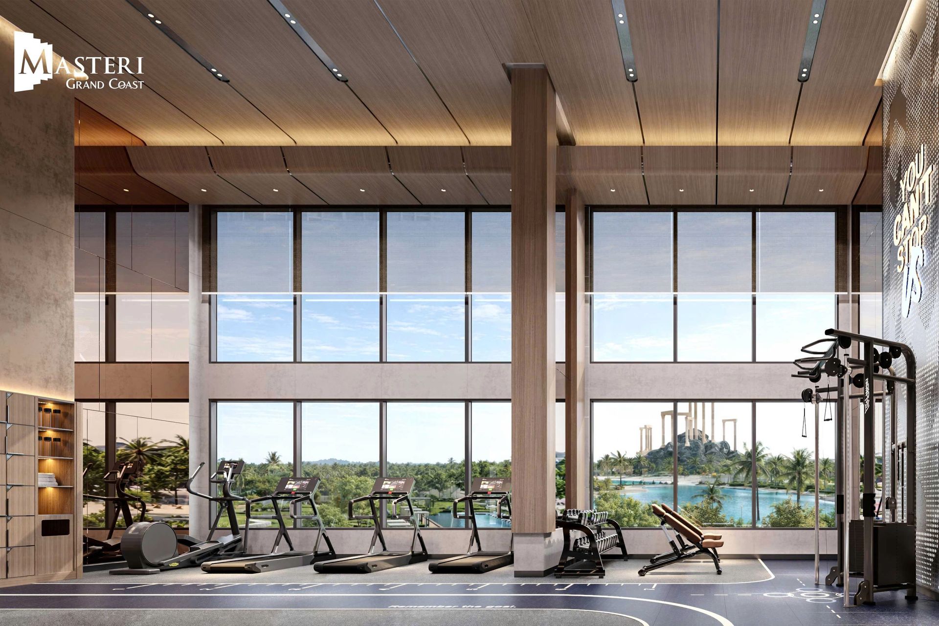 Phòng gym Masteri Grand Coast