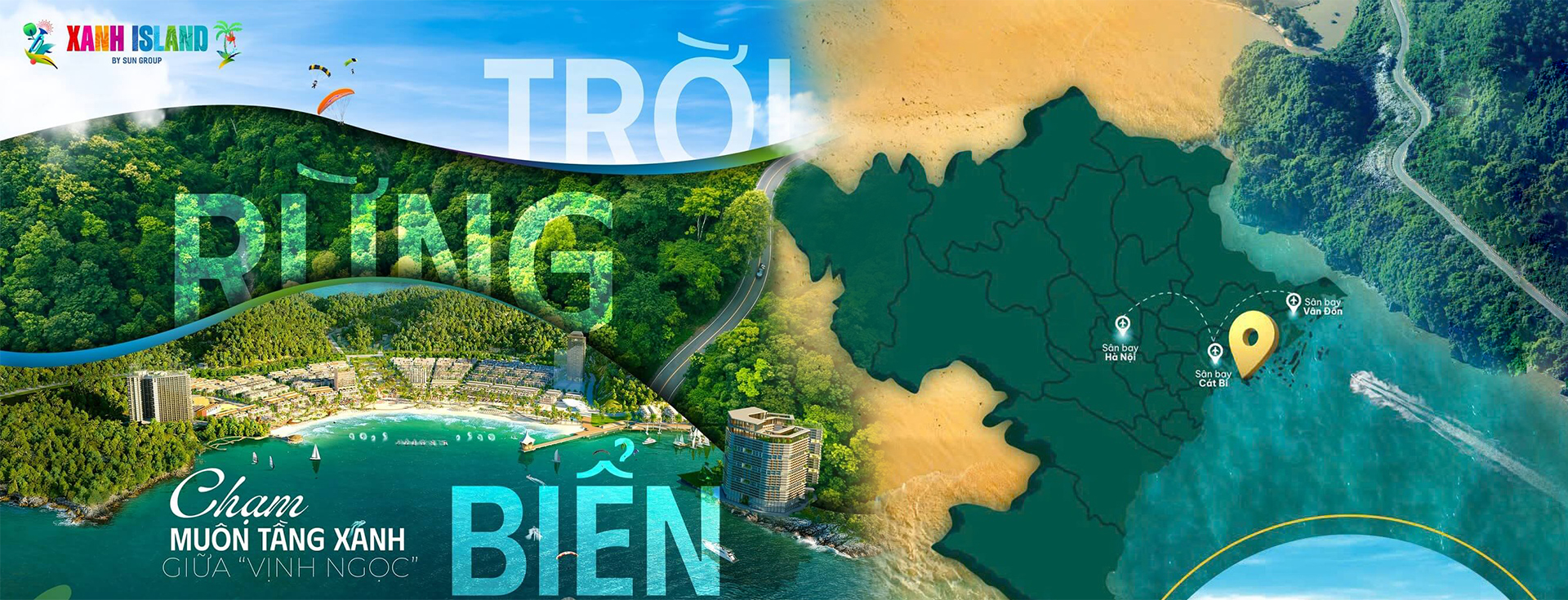 Xanh Island Cát Bà — Vị trí