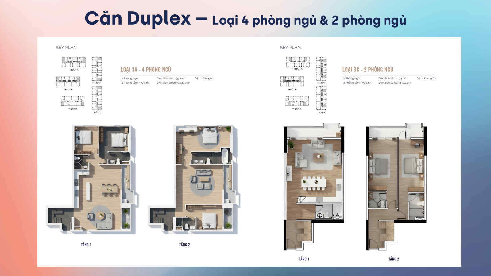 Mặt bằng Duplex MT Eastmark City