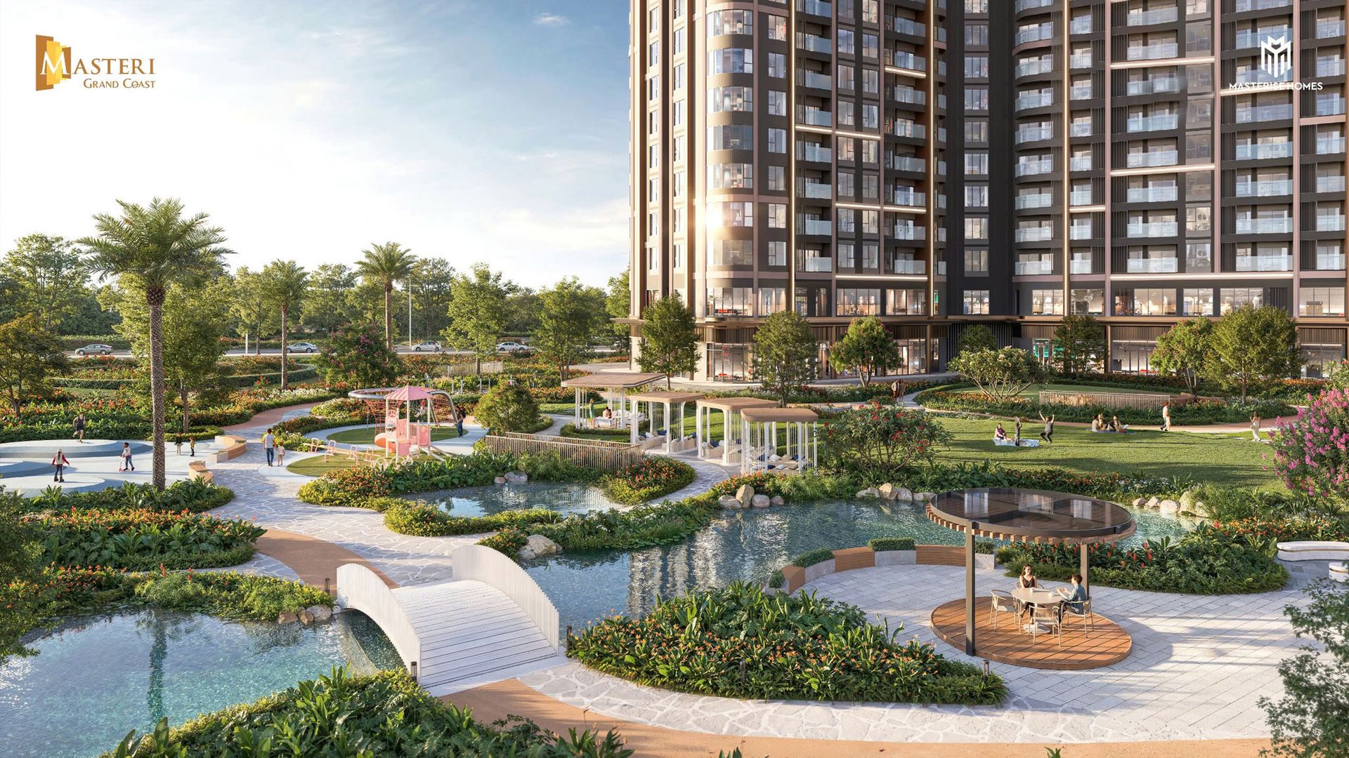 Masteri Grand Coast — mặt bằng tổng thể