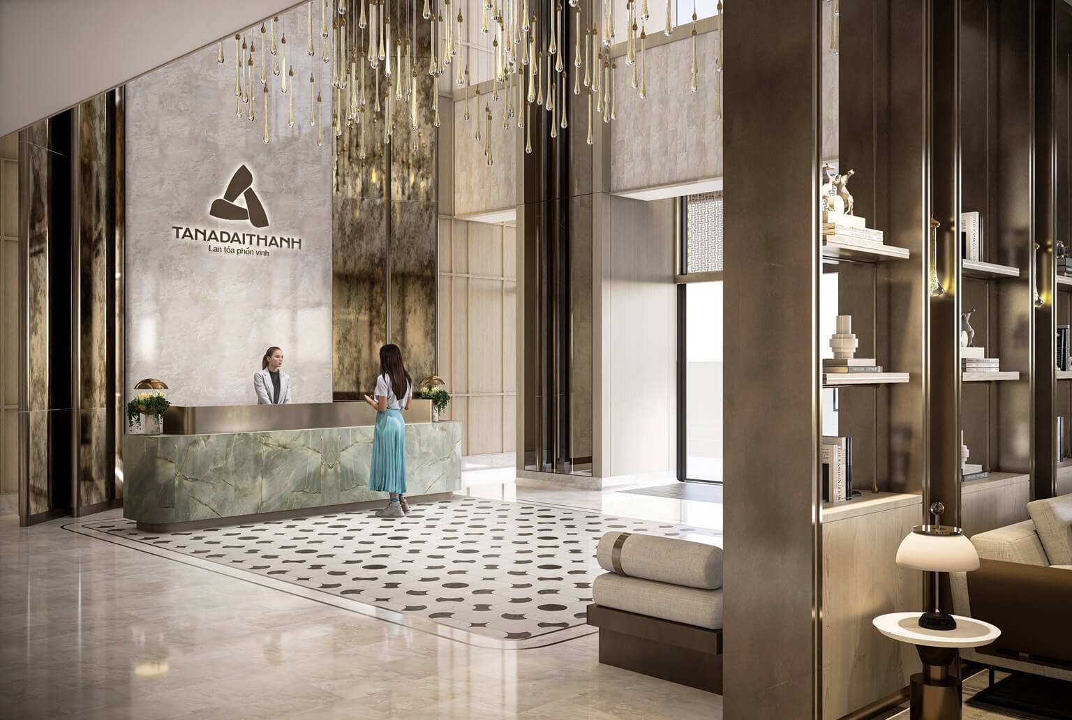 Sảnh đón 5 sao Metropoli5