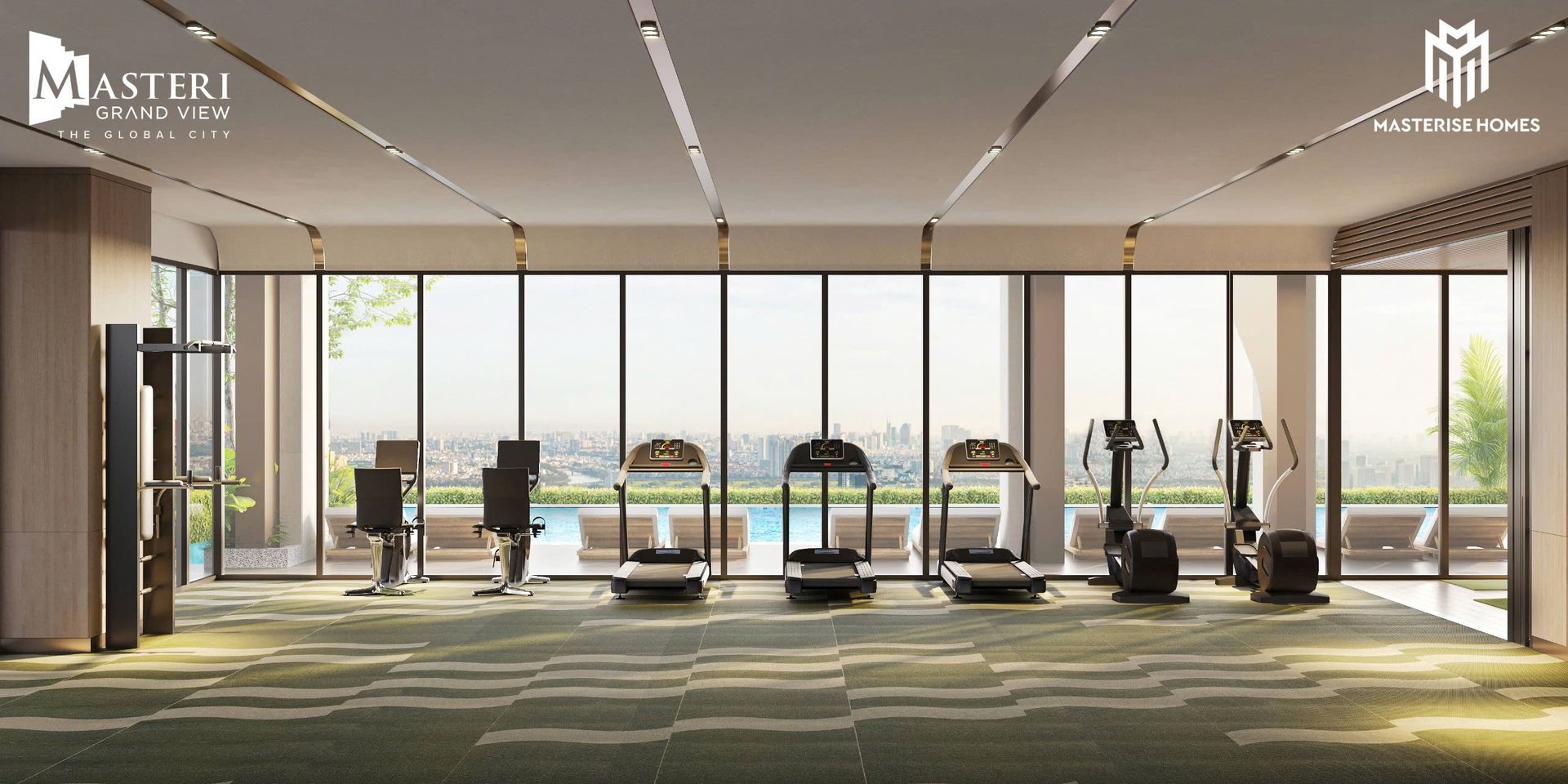 Phòng gym & yoga Masteri Grand View