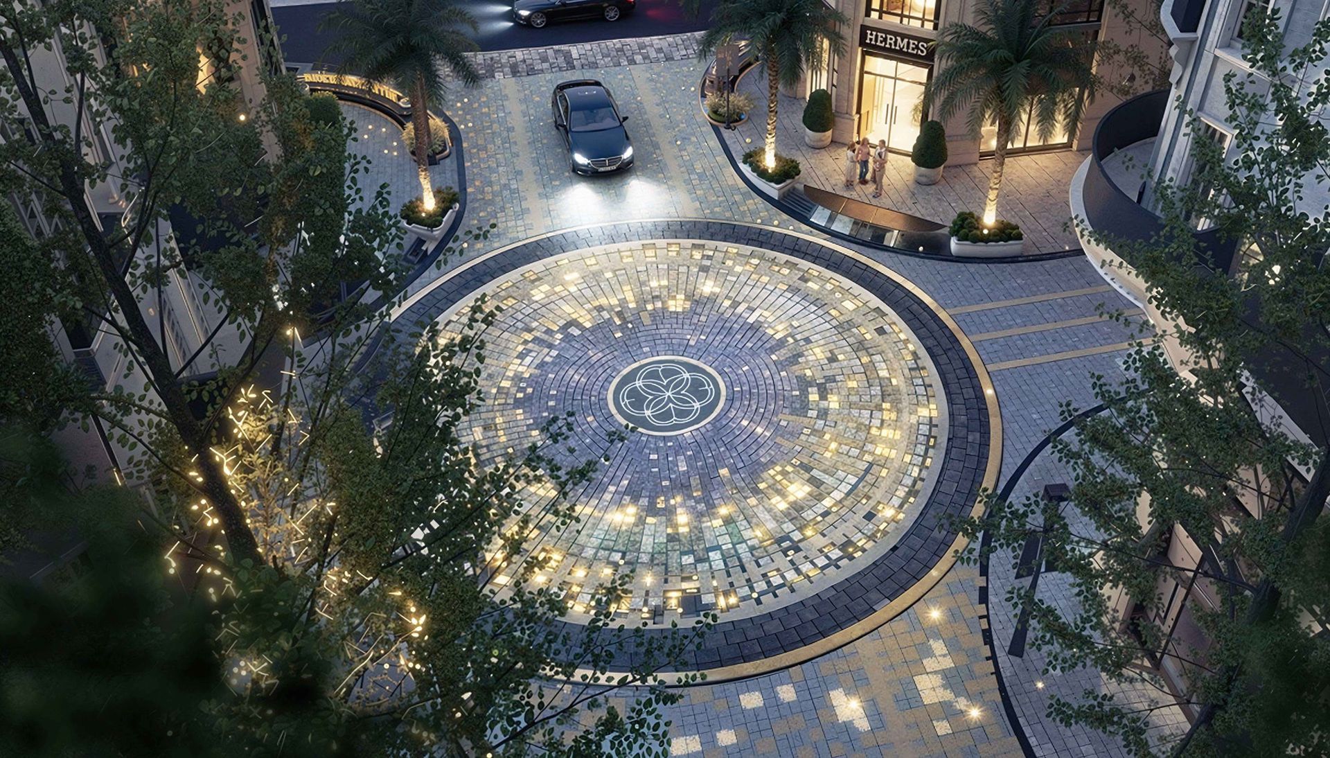 Đại lộ ánh sáng Rivea Hanoi