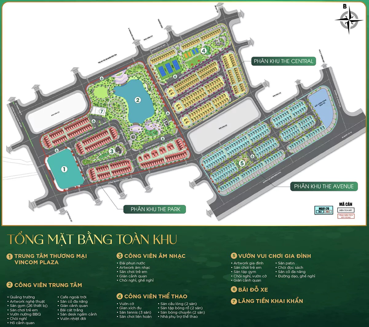 Tiện ích Vincom Shophouse Royal Park