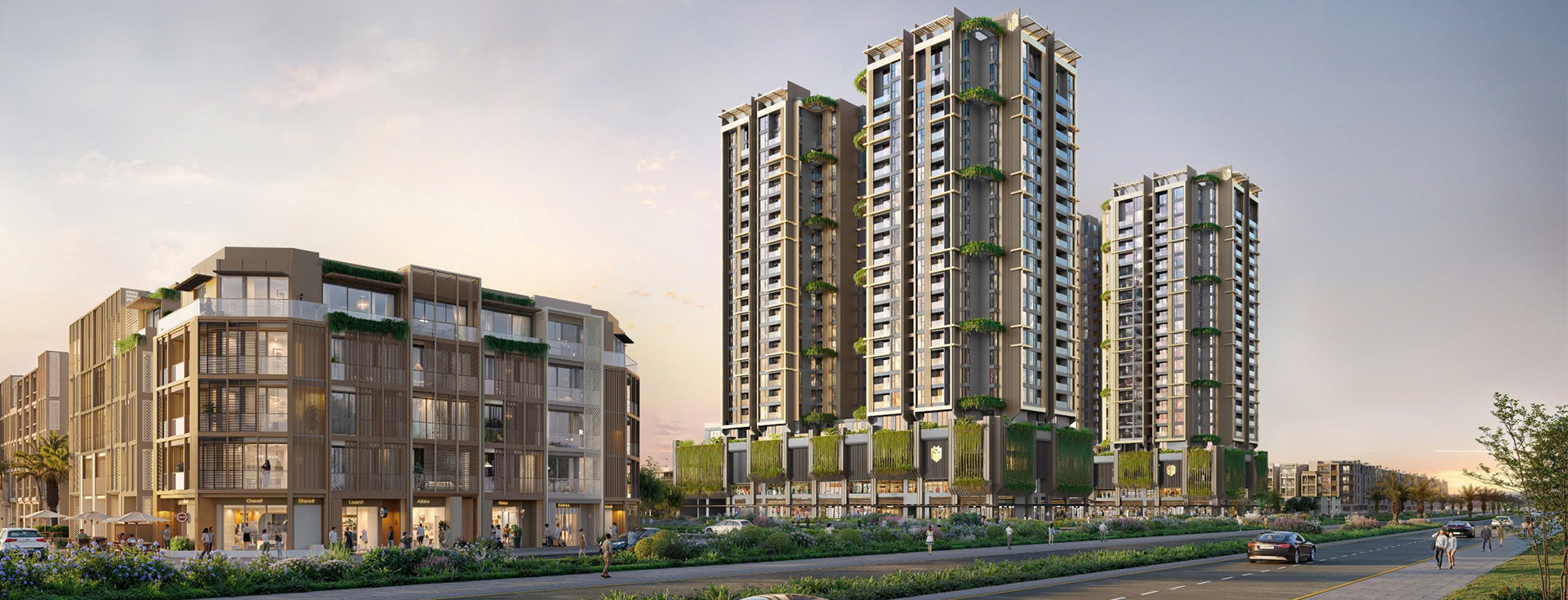 Masteri Grand View — mặt bằng tổng thể