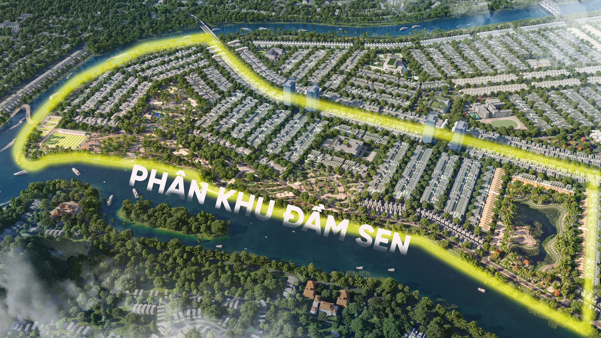 Phân khu Đầm Sen Sun Riverpolis