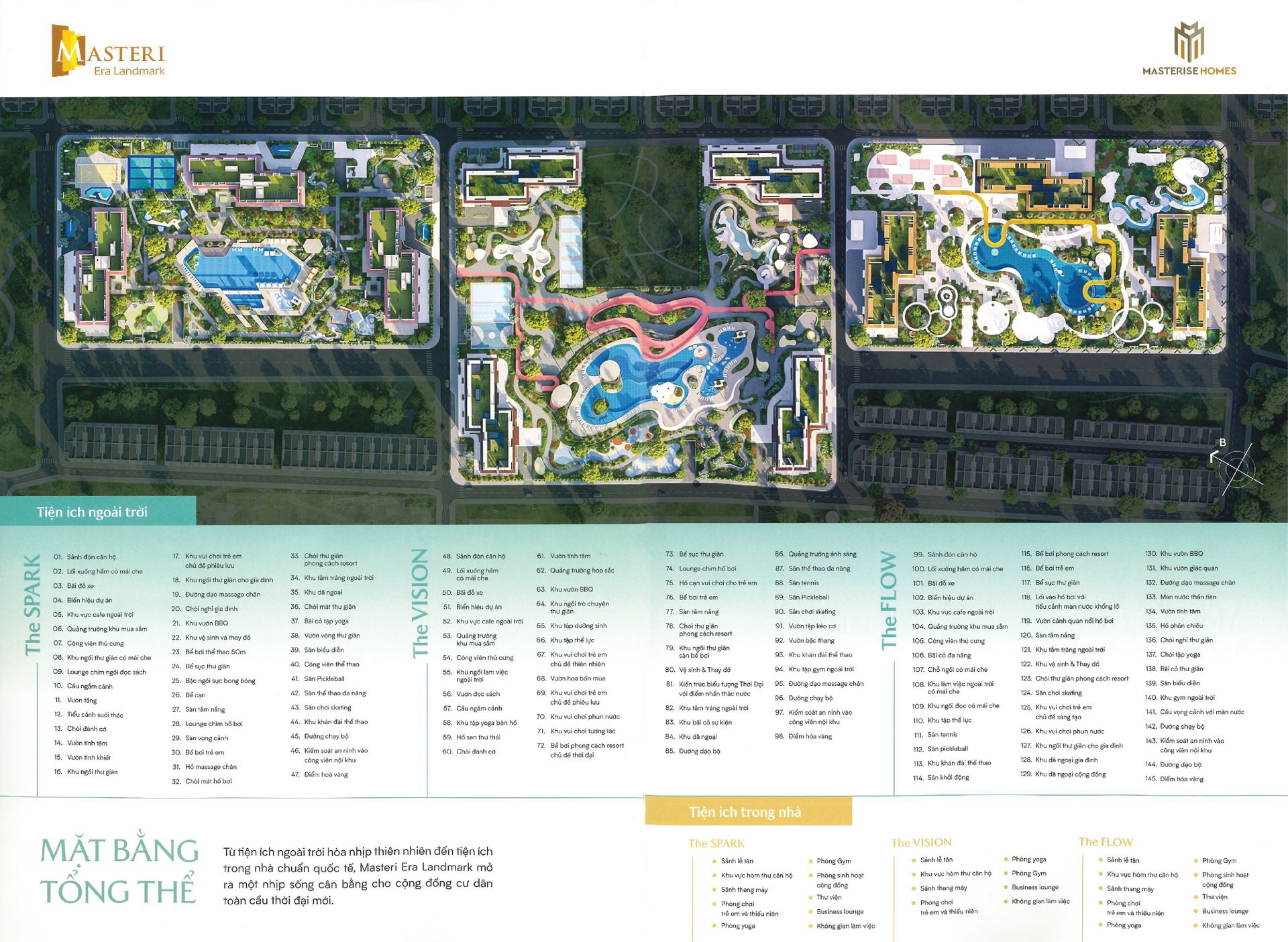 Mặt bằng tổng thể Masteri Era Landmark