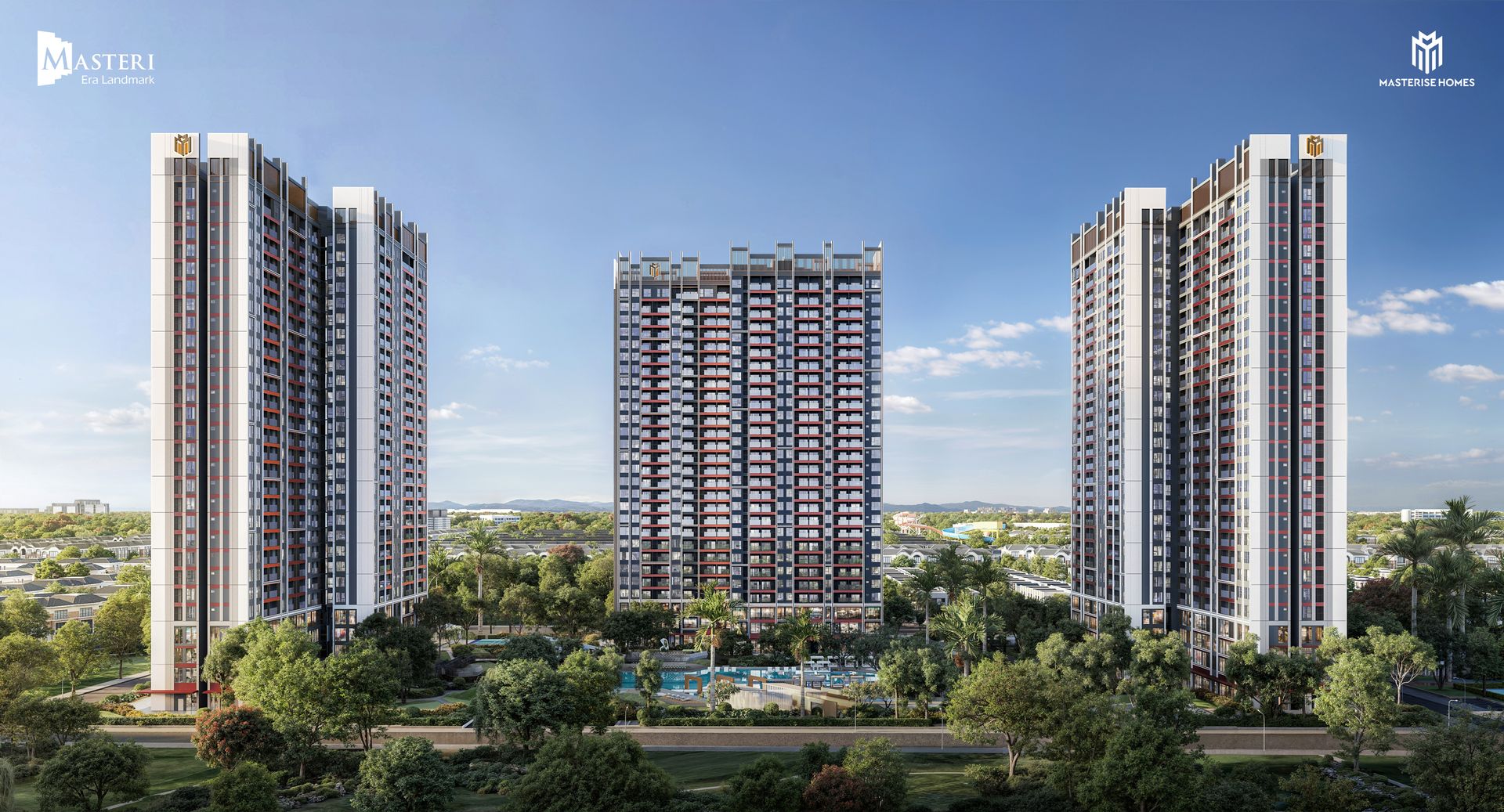 Phối cảnh phân khu Spark Masteri Era Landmark
