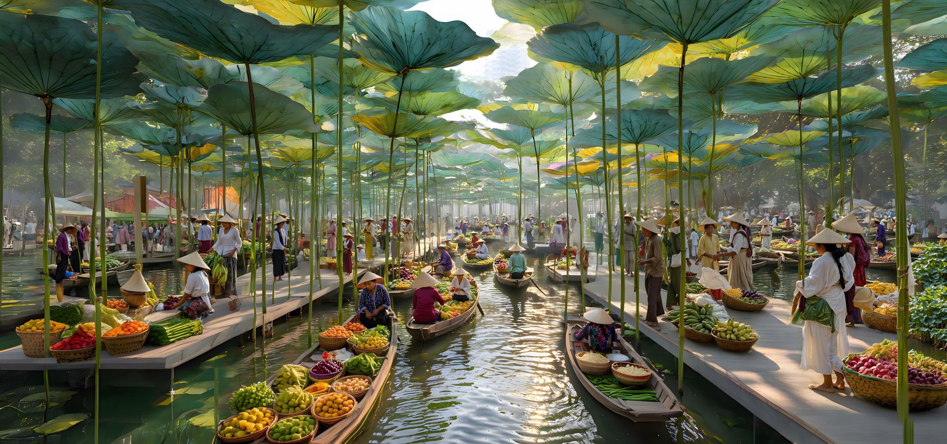 Công viên chợ nổi