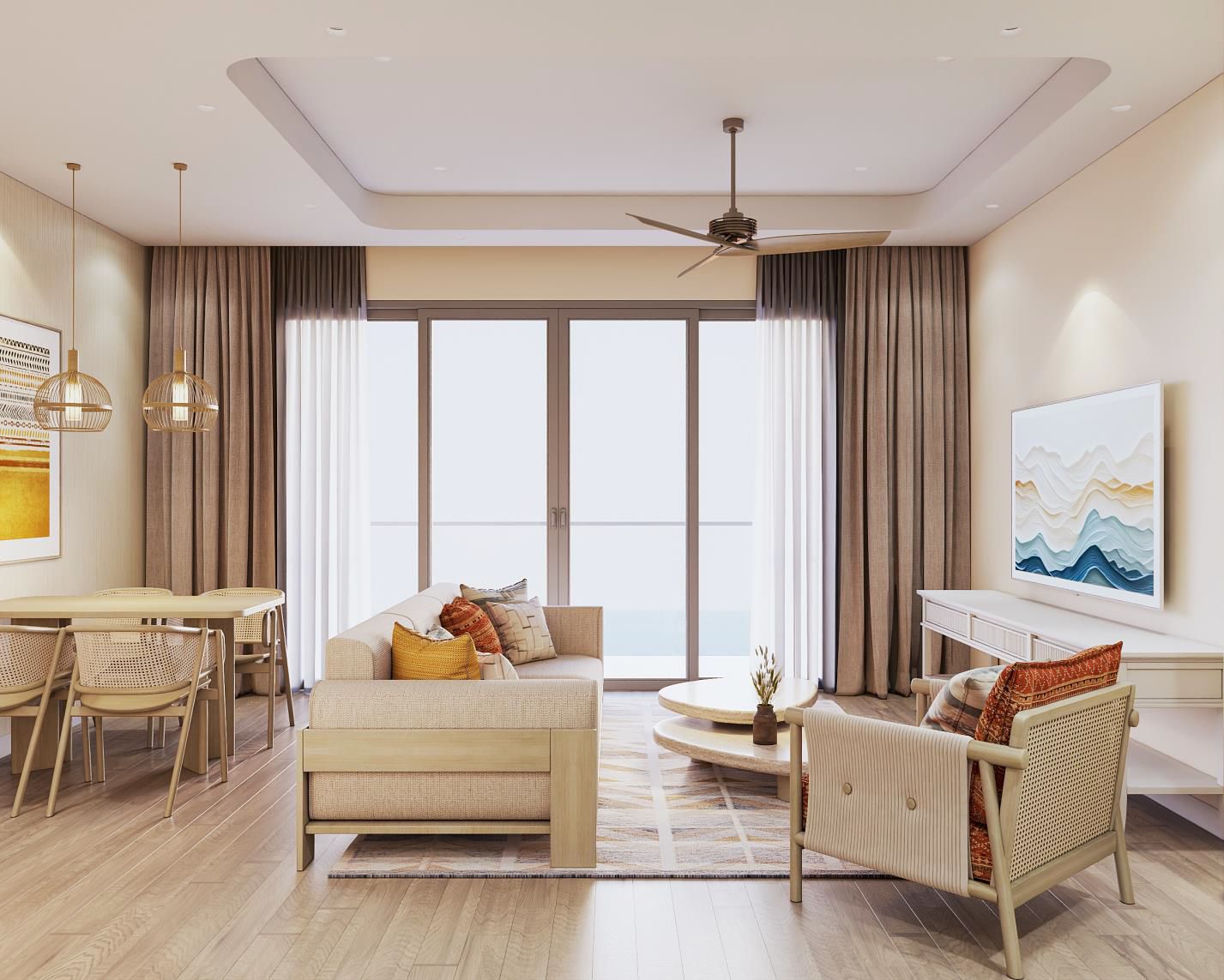 Căn hộ 2PN Charmora City