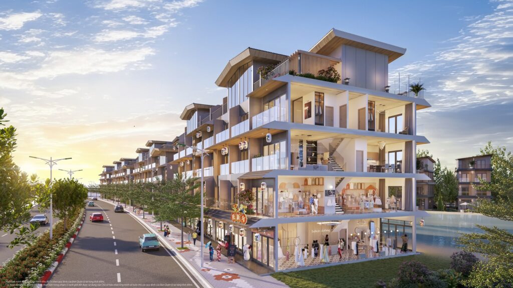 Nhà phố Vinhomes Green Paradise