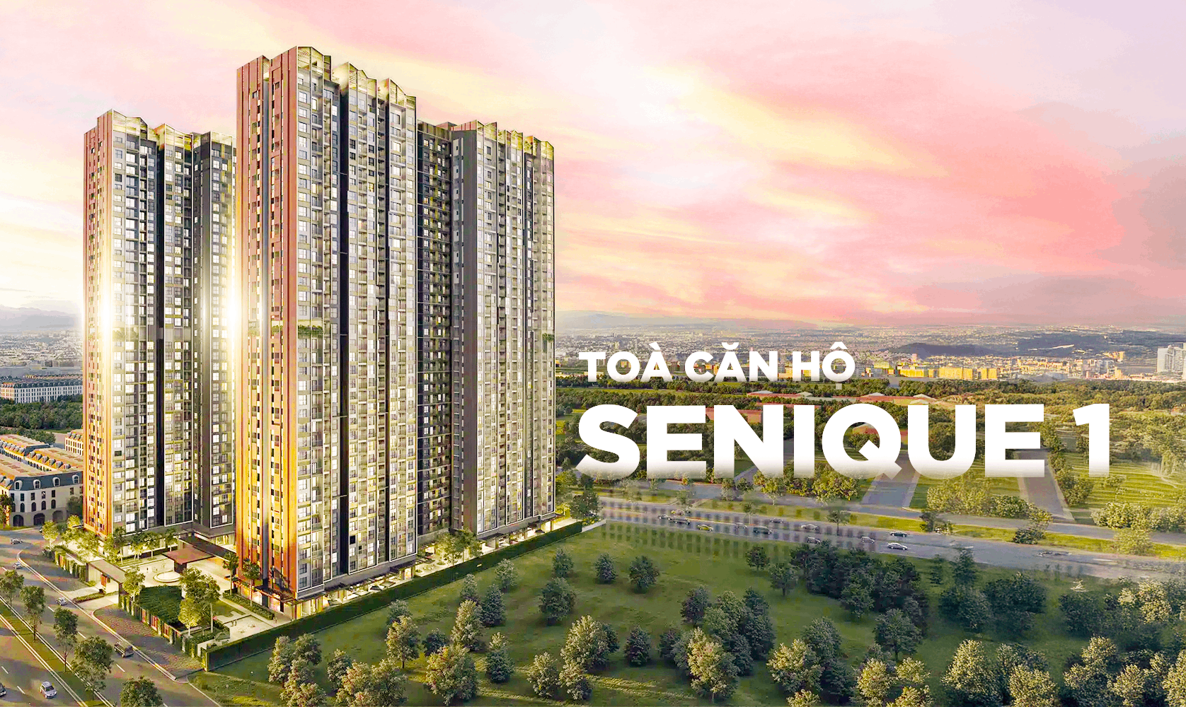 Mặt bằng tòa Senique 1