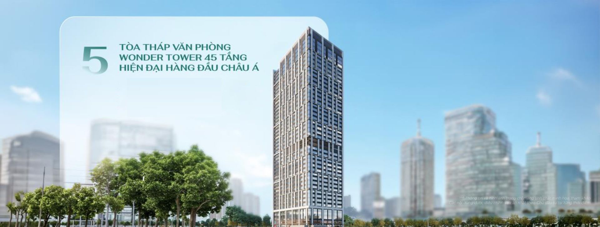 THÁP VĂN PHÒNG WONDER TOWER