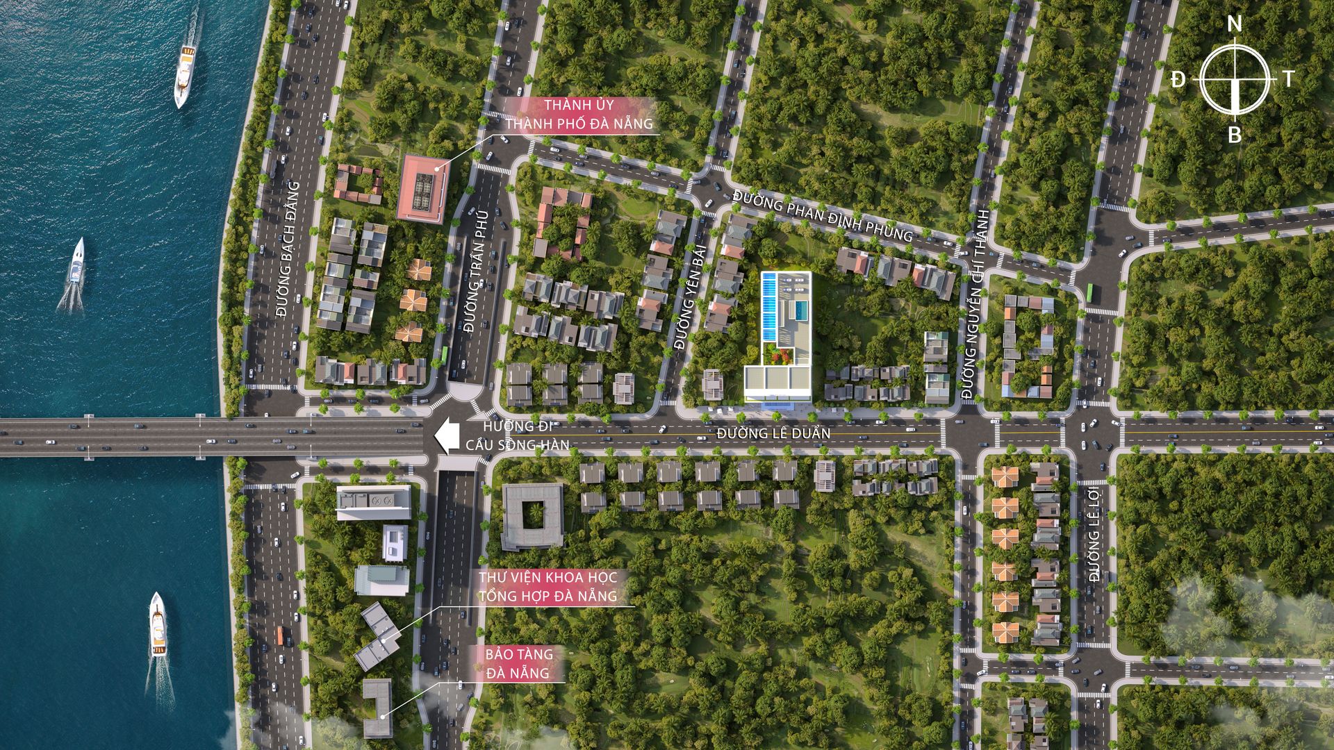 Mặt bằng tổng thể Sun Solar Residence