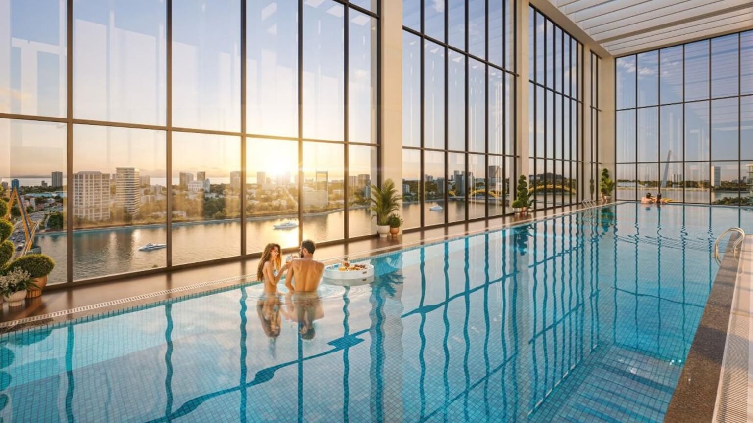 Bể bơi vô cực Sun Solar Residence
