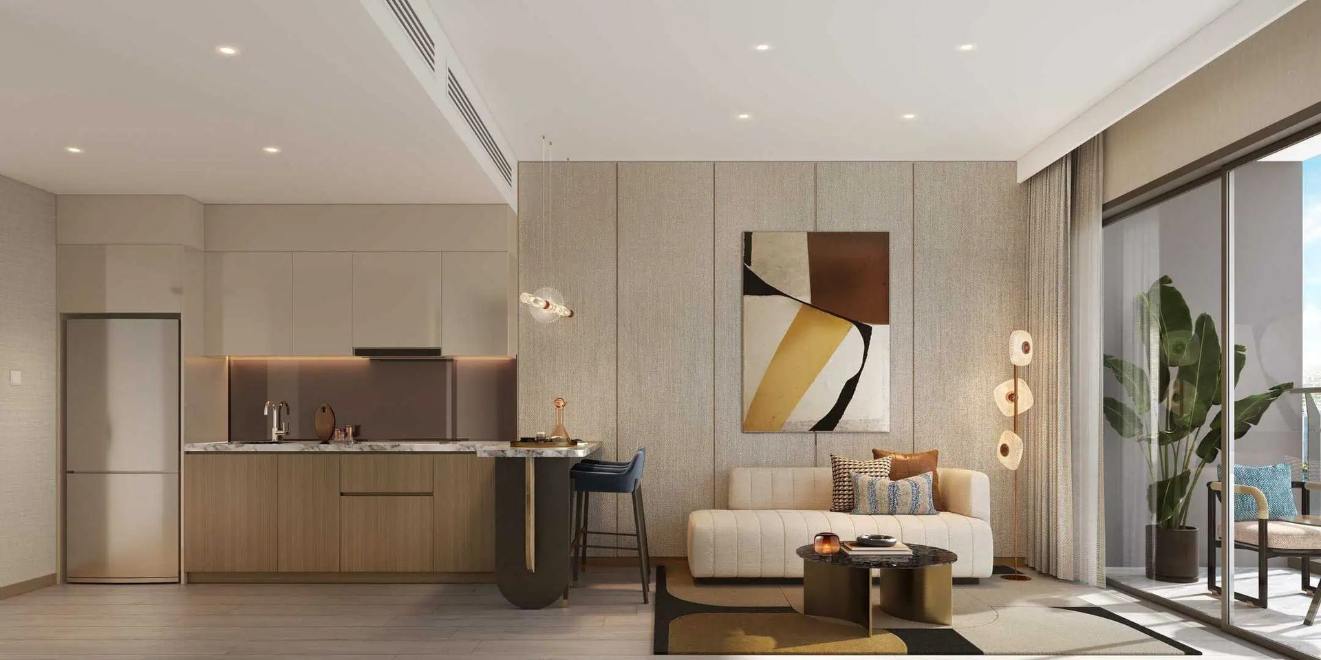 Nội thất căn hộ Masteri Lakeside
