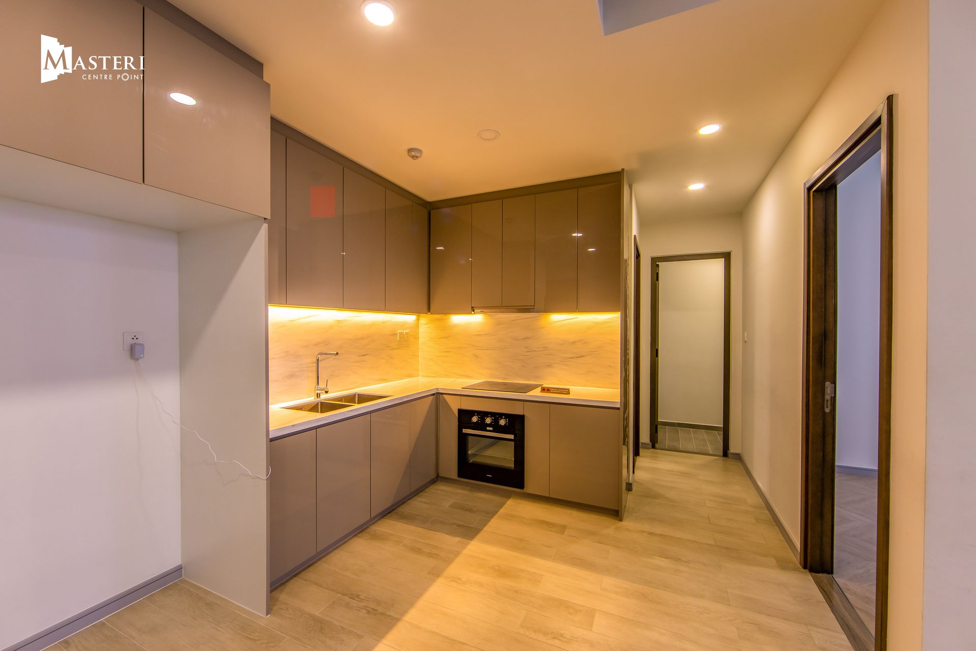Mặt bằng căn 2PN Masteri Centre Point