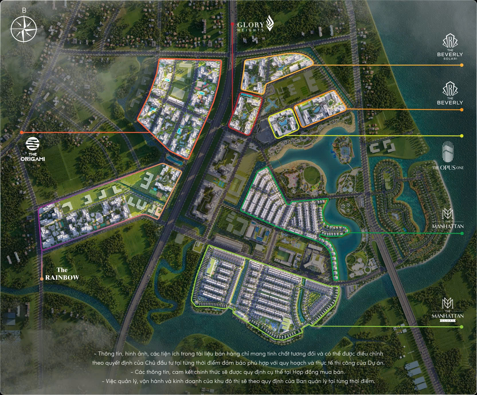 Mặt bằng tổng thể Vinhomes Grand Park