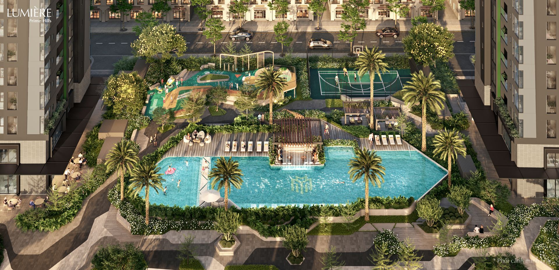 Bể bơi Masterise Homes Cổ Loa