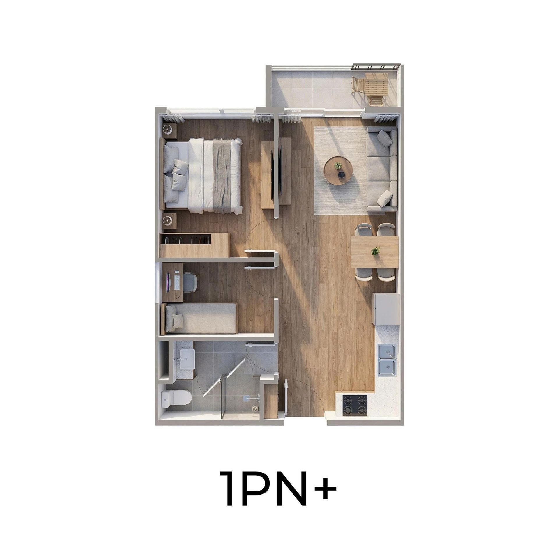 1PN+