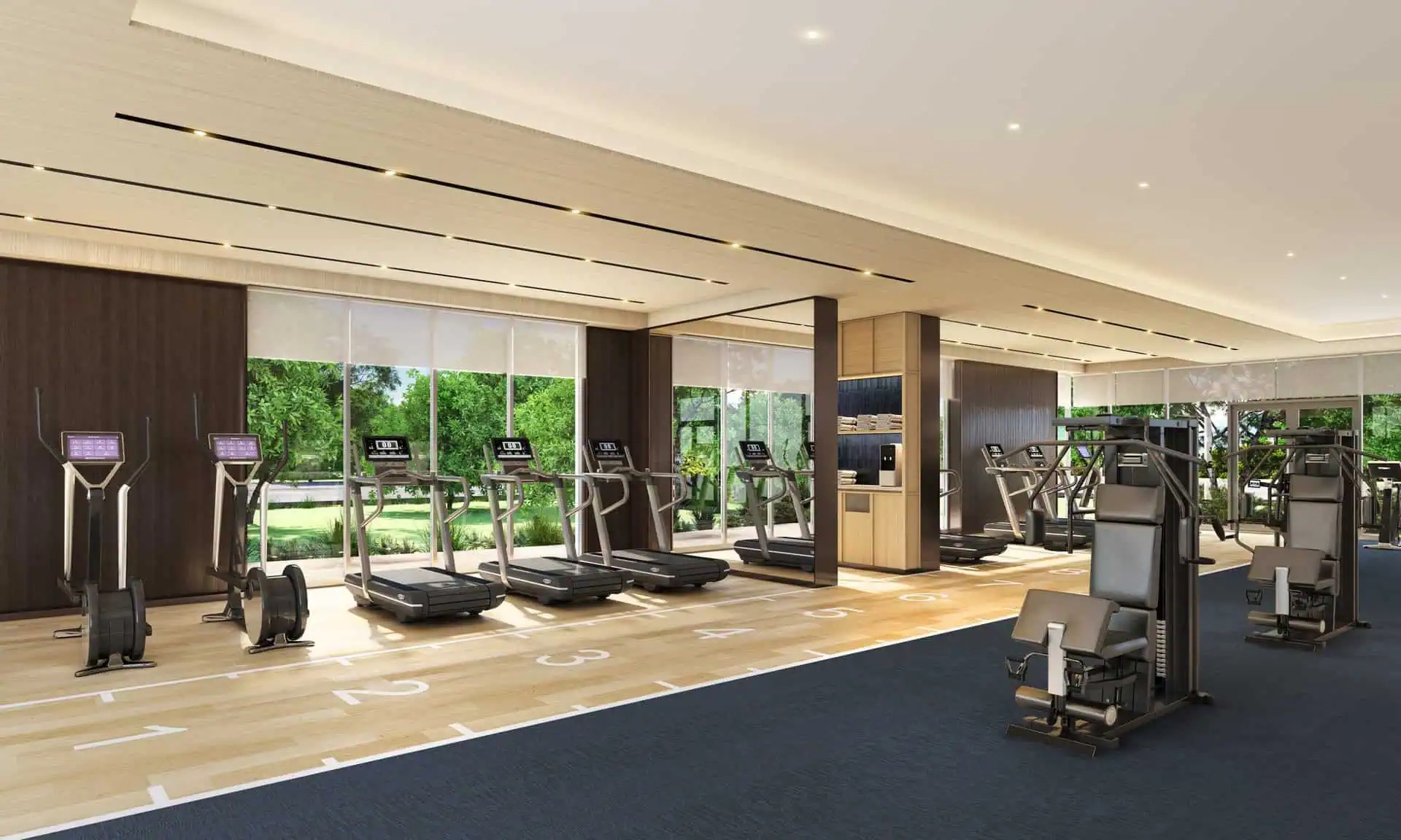 Phòng tập gym Masteri Lakeside