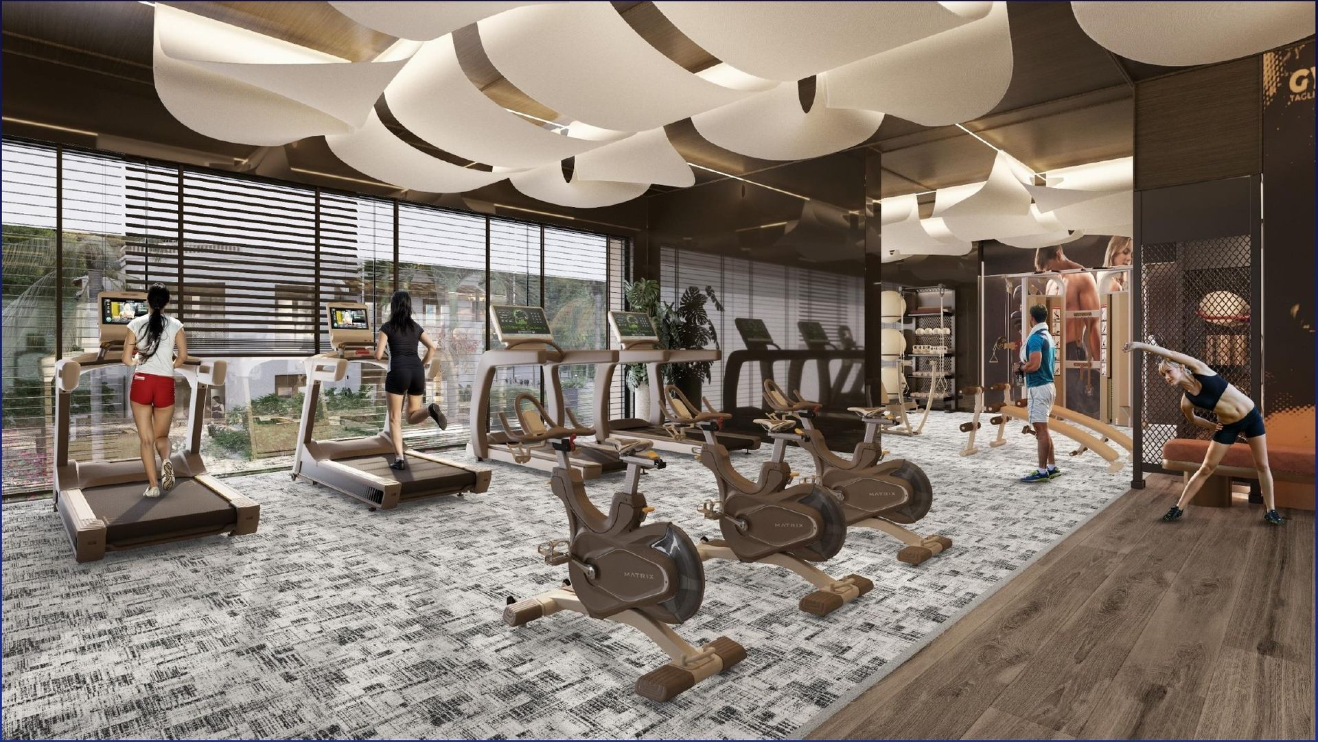 Phòng Gym Sun Spana Tower