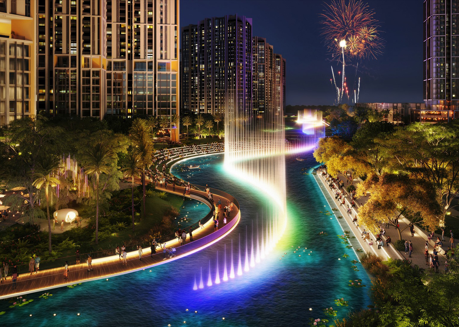 Kênh đào nhạc nước The Global City