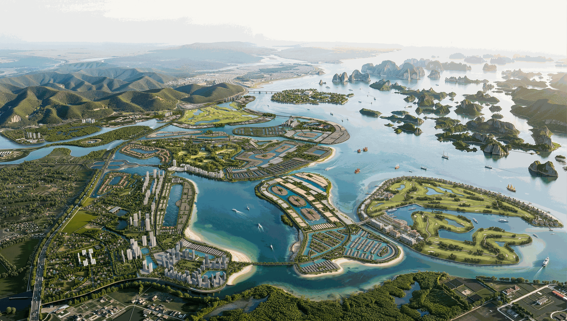 Vị trí Vinhomes Global Gate Hạ Long Quảng Ninh