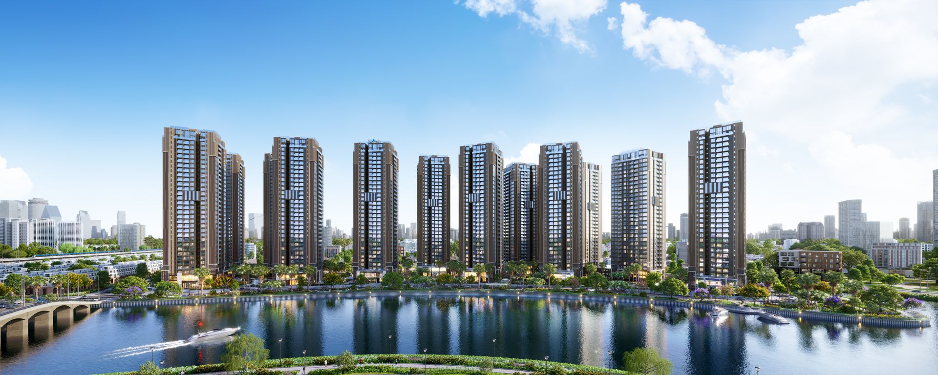 Phối cảnh The Privé — 12 tòa 3.175 căn hộ
