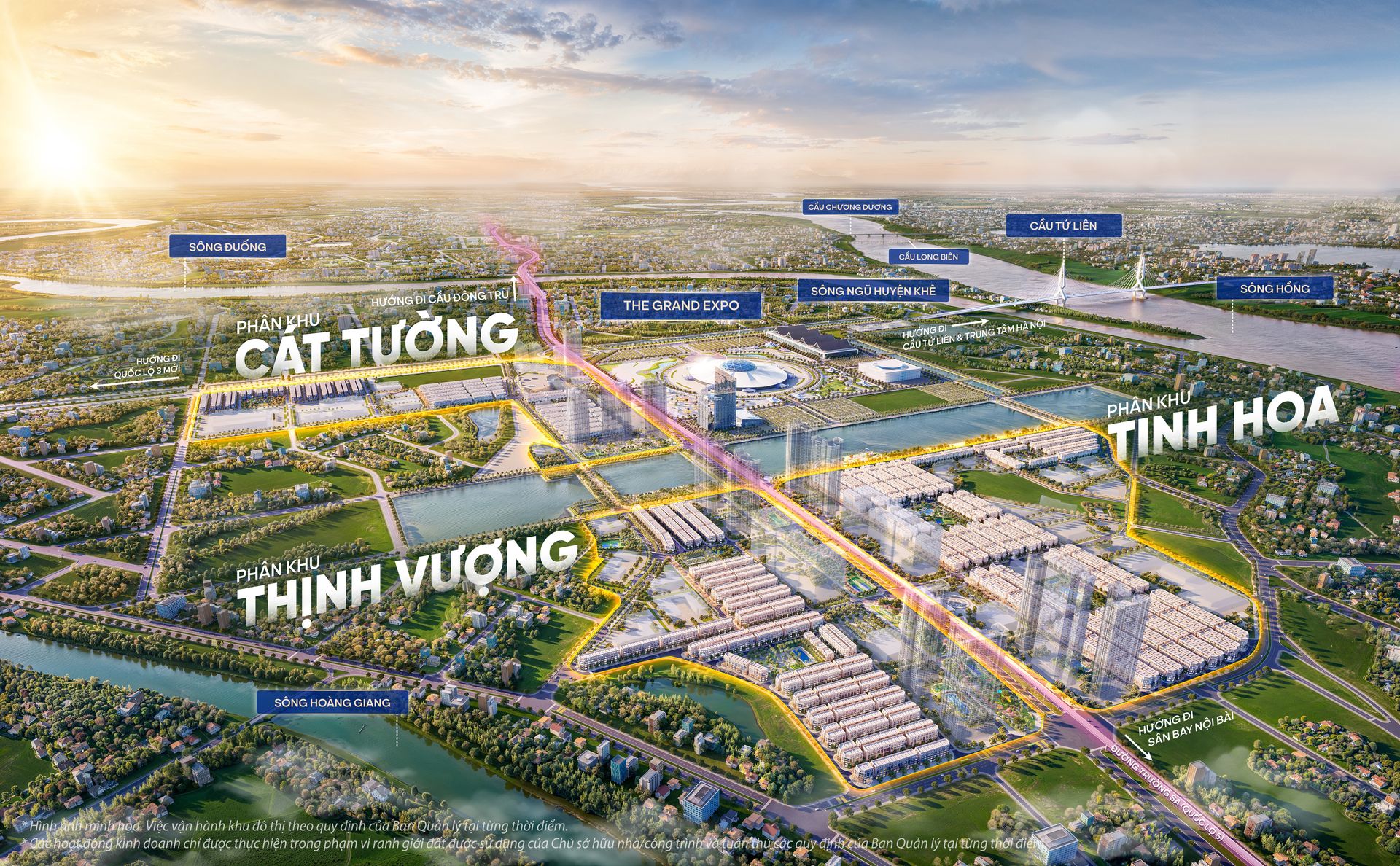 Phối cảnh Vinhomes Global Gate Đông Anh Hà Nội