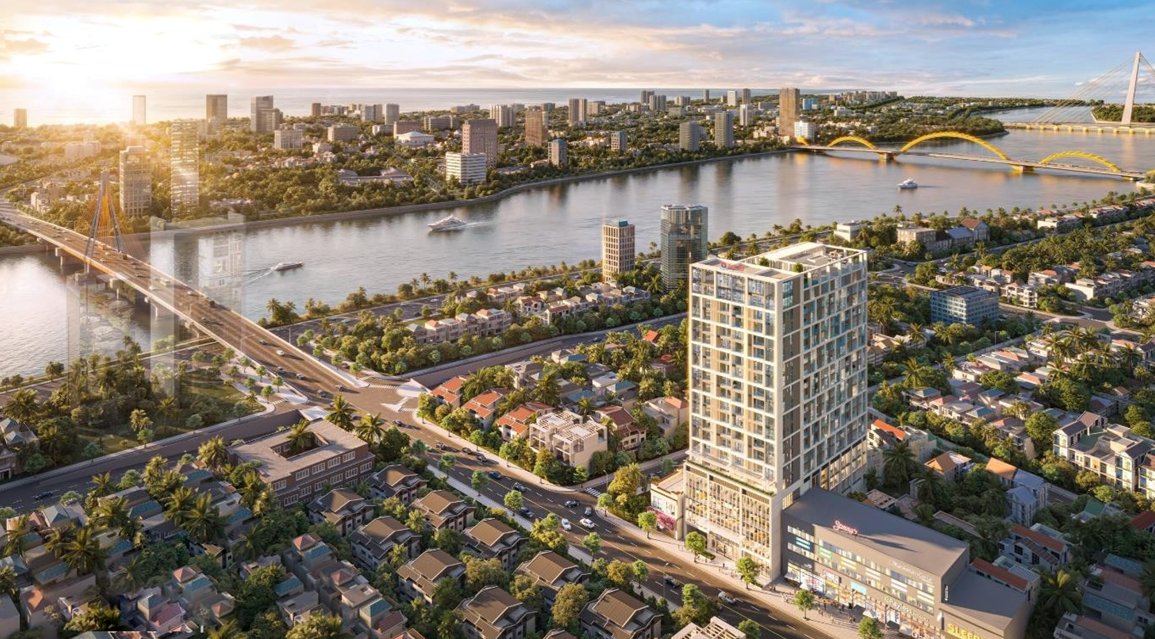 Phối cảnh Sun Solar Residence