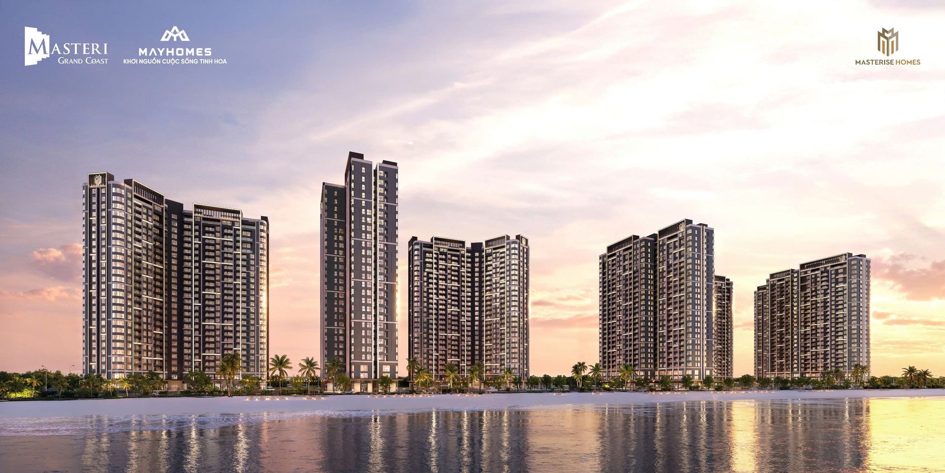 Phối cảnh tổng thể Masteri Grand Coast OCP2