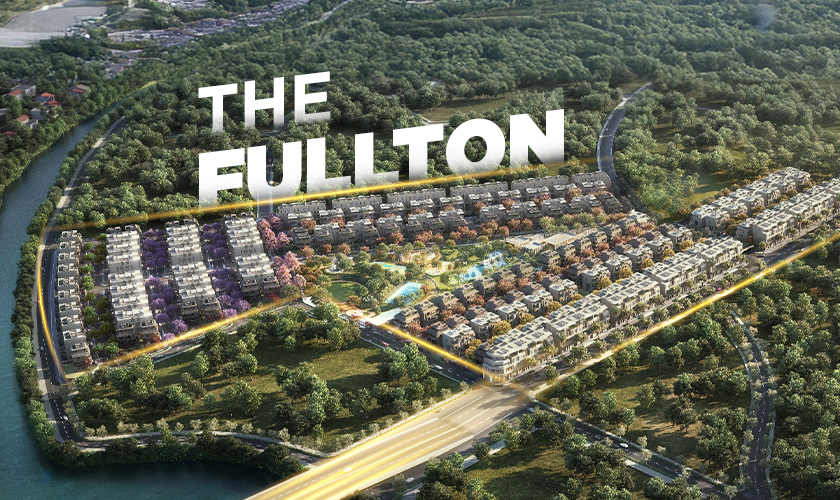 Phối cảnh The Fullton — KĐT biệt thự 25ha CapitaLand