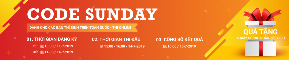 CODE SUNDAY 14th JULY | CodeLearn