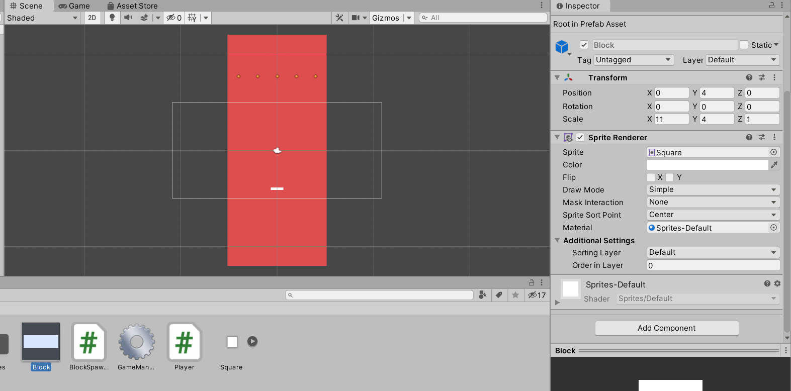 Code Game 2D Dodge Block Bằng Unity (Phần 2) | CodeLearn