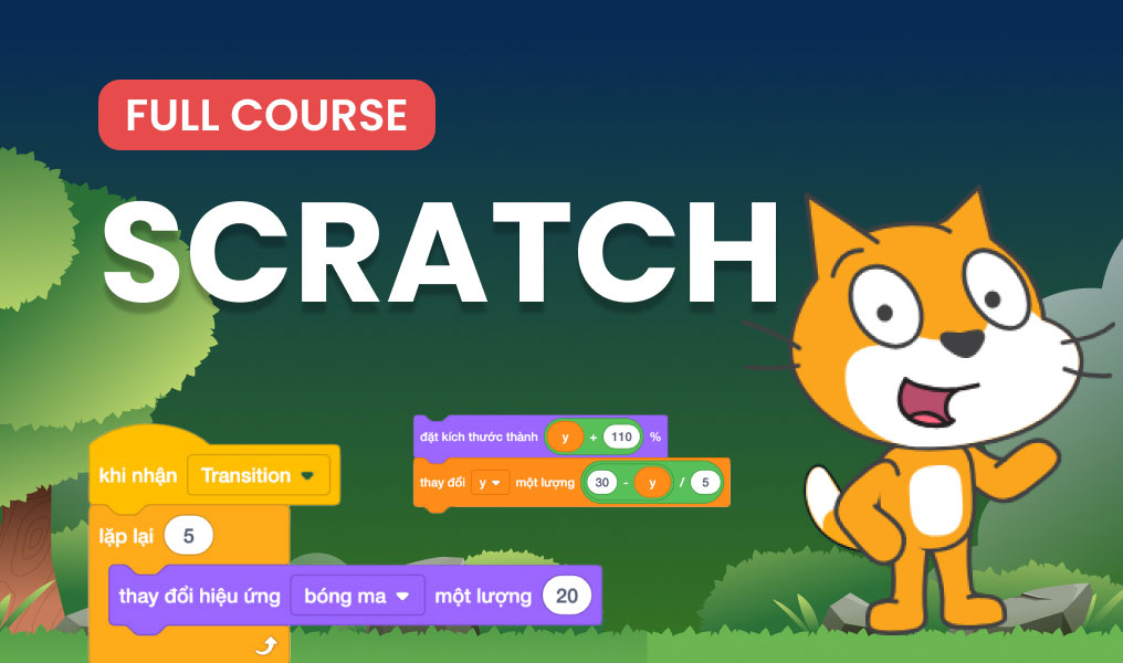 Trọn bộ kiến thức Scratch cho học sinh | CodeLearn